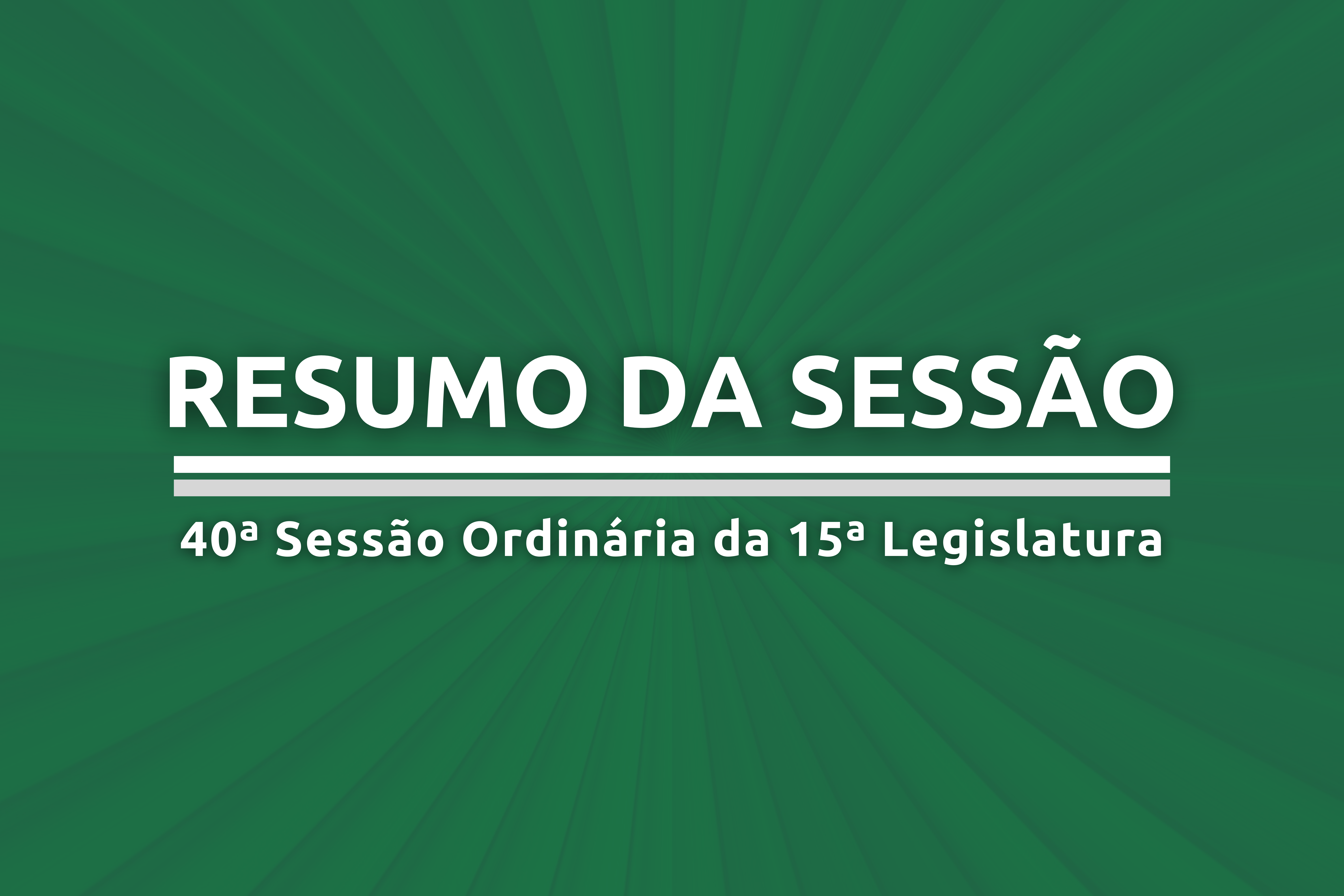 Extrato da Sessão