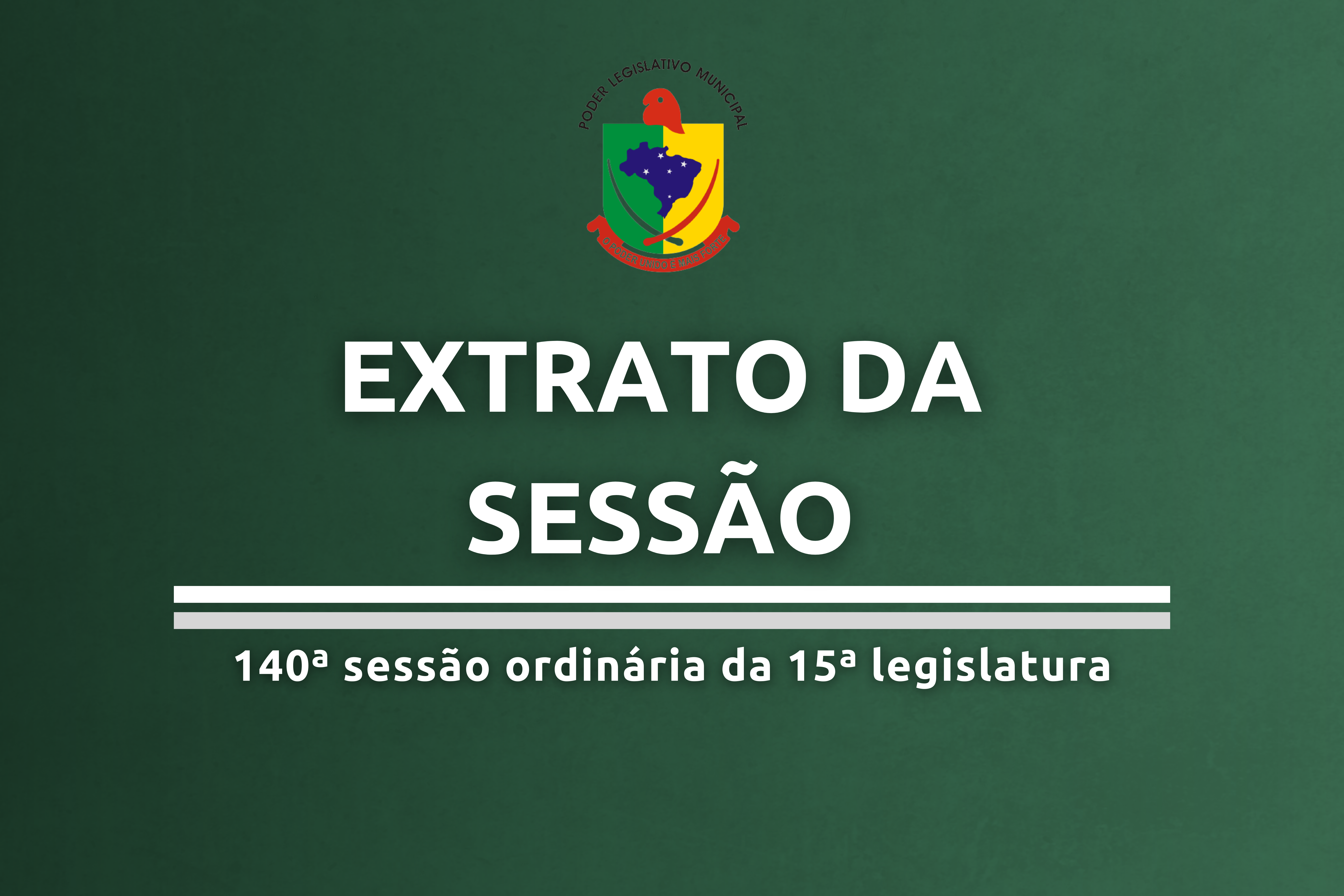 EXTRATO DA SESSÃO