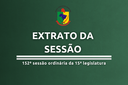 EXTRATO DA SESSÃO