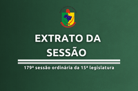 EXTRATO DA SESSÃO