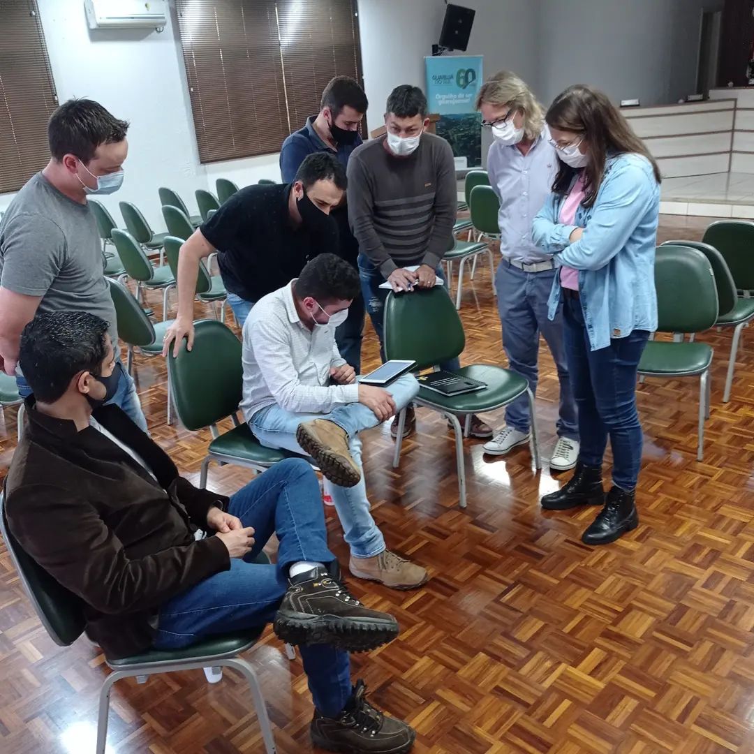 Reunião com representantes do DNIT.